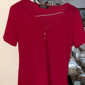 PIIRESO Short Sleeve Ribbed Shirt
